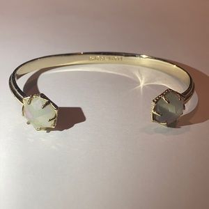 Kendra Scott Gold Cuff- Opal